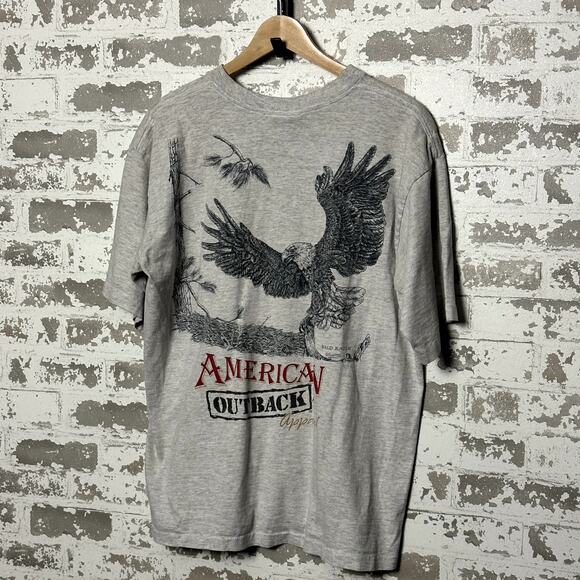 Vintage Bald Eagle Shirt American Outback Apparel Size Large/Medium - Picture 1 of 6